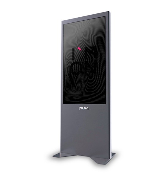 Retail Display lcd HB Front Window- 75 portrait Imecon
